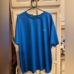 Columbia men's shirt size 4x Omni wick short sleeve